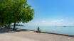 Balatonsøen kan udforskes på cykel.