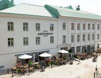 Book et dejligt ophold på First Hotel Mårtenson, beliggende lige i centrum af Halmstad.