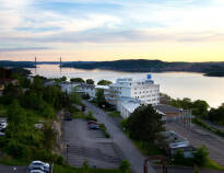 Førsteklasses spa-hotell i Uddevalla med fantastisk utsikt over Byfjorden