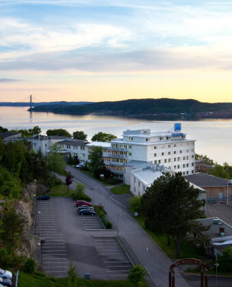Førsteklasses spa-hotell i Uddevalla med fantastisk utsikt over Byfjorden