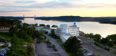 Førsteklasses spa-hotell i Uddevalla med fantastisk utsikt over Byfjorden