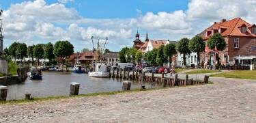 En kort køretur fra Friedrichstadt ligger Tönning, hvor det altid er hyggeligt at gå en tur, og få en forfriskning.