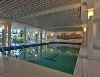 Experience relaxation at the spa with a pool and treatments.