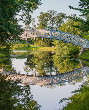 Das Dessau-Wörlitzer Gartenreich im Biosphärenreservat Mittelelbe ist UNESCO-Welterbe.