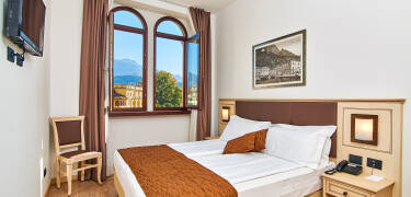 Hotel Europa erbjuder olika val av kategorier med enkel, standard, classic och superiorrum.