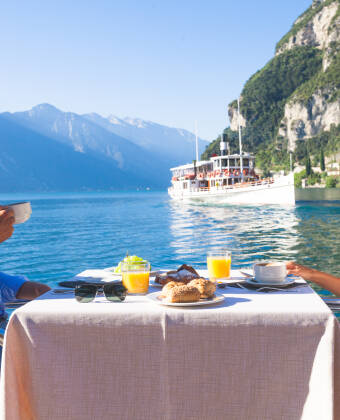 Enjoy a coffee and take in the stunning views from the hotel's cosy terrace.