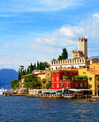 Take a trip to one of the other interesting towns on the shores of Lake Garda, such as Malcesine, Gardola or Trento.