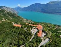 Hotel Le Balze ligger på toppen af Tremosine sul Garda med betagende udsigt over Gardasøen.