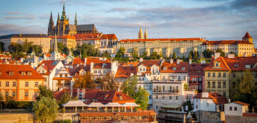 The public transport connections near Hotel Amatyst makes it easy to explore Prague.