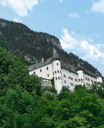 Schloss Tratzberg beeindruckt sowohl innen als auch außen. Auf jeden Fall einen Besuch wert