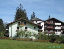 Landgasthof Astner har en naturskøn beliggenhed i Zillertal