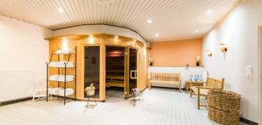 Få ny energi efter en dag med sightseeing i hotellets sauna.