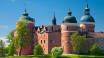 Sörmland hat viele schöne Schlösser in wunderschöner Natur. Nur 30 Minuten vom Hotel. in Mariefred, finden Sie Schloss Gripsholm.