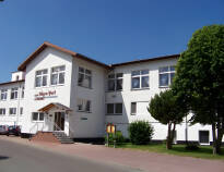 Hotel Rügen Park is located on the quiet west side of Rügen, where there are fewer tourists.