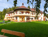 Biolandhaus Arche är regionens första ekologiska hotell.