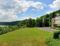 Ringhotel Haus Oberwinter is located on the Rhine's lush banks between the Siebengebirge and Ahrtal mountains.
