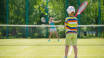 I kan både spille tennis, basketball, fodbold og beach volley på campingpladsen