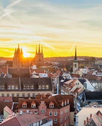 Gotha, Weimar og Erfurt inviterer til dagsturer.