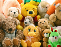 The package includes a guided tour of the Steiner soft toy factory.