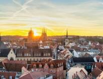 Byerne Gotha, Weimar og Erfurt inviterer til gode dagsture.