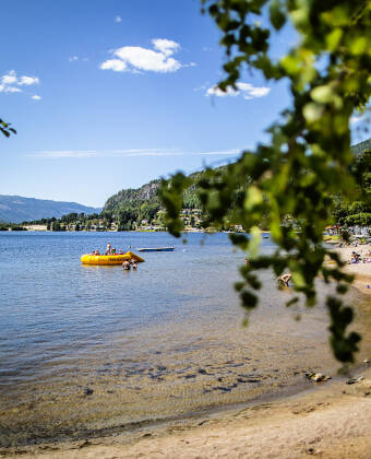 Discover the scenic beauty of Telemark's stunning beaches.