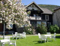 Hotellet ligger i naturskønne omgivelser i populære Vrådal i Telemarken