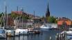 Besuchen Sie die norddeutsche Hafen- und Rum-Stadt Flensburg und erhalten Sie eine Flasche Wein bei Fleggard.
