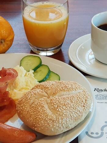 En god frukost ger eb bra start på dagen! Ta del av upplevelserna på södra Jylland efteråt.
