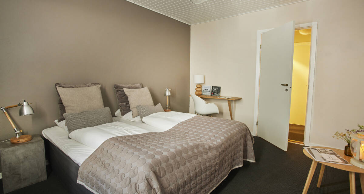 Dobbeltrom med 1 ekstra seng