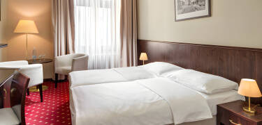 Clarion Grandhotel Zlatý Lev i Liberec är ett elegant 4-stjärnigt hotell som öppnade 1906.