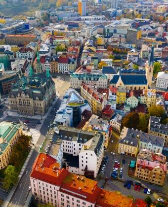 Liberec är ett härligt resmål med historisk arkitektur, konst och interaktiva museer i en charmig centraleuropeisk miljö.