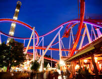 See and experience the enchantment of Tivoli with all its wonderful rides and fine dining.
