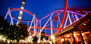 See and experience the enchantment of Tivoli with all its wonderful rides and fine dining.