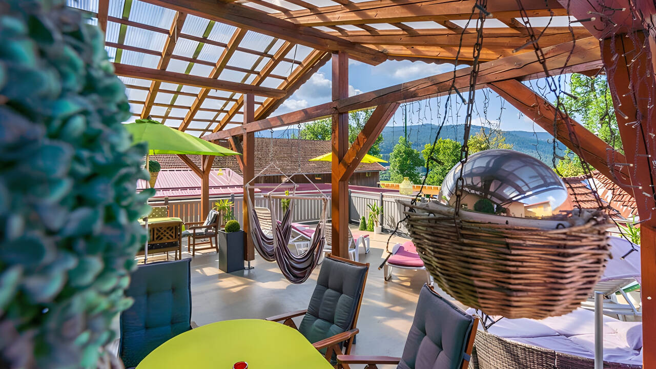 Es gibt nichts Gemütlicheres als dieses kleine Hotel.