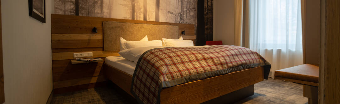 The comfortable, stylishly furnished rooms are spread across two buildings of the hotel complex.
