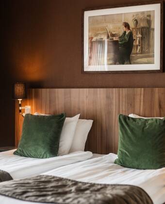 In einigen Hotelzimmern können bis zu vier Personen untergebracht werden.