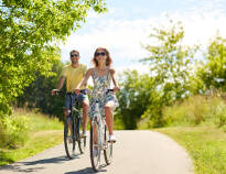 Bicycles can be hired at the hotel, making it easy to explore the fjord or the countryside.