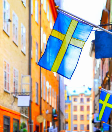 Ta en kjøretur til Sverige og opplev den vakre naturen underveis. Du er omtrent en times kjøring fra svensk idyll og shopping.