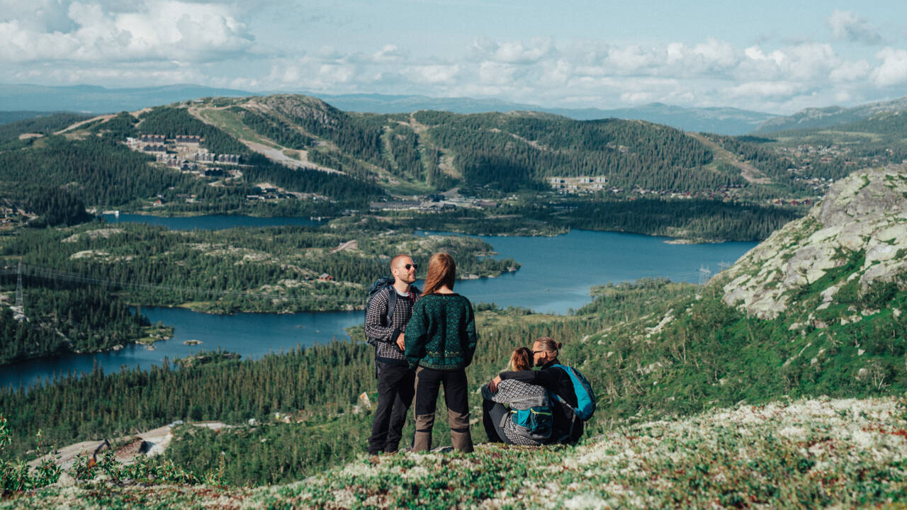 Das Hotel liegt am Fuße des höchsten Berggipfels von Telemark, wo Sie einen unvergesslichen Blick auf 1/6 von Norwegen genießen können!