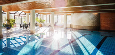 You have free access to the hotel's wellness area with heated pool, hot tub, sauna and steam room. Try one of the floating saunas too!