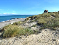 Nyt en spasertur på stranden. Få vind i håret og sol på nesen mens du nyter den nordjyske naturen.