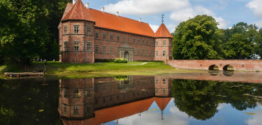 See one of Denmark's best preserved Renaissance castles, Voergaard Castle, which was built in the 16th century.
