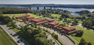 Das Trinity Hotel liegt mitten in der Natur in Fredericia, in der Nähe des Kleinen Belts.