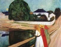 Es war in Åsgårdstrand, dass Edvard Munch für einige seiner berühmtesten Motive Inspiration fand.