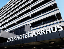 Zleep Hotel Aarhus är modernt inrett och en utmärkt bas för din minisemester i Aarhus.