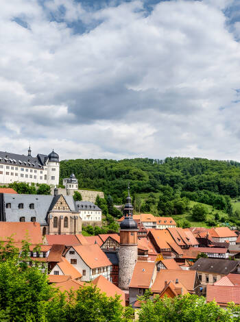 Quedlinburg är på UNESCO-s världsarvslista på grund av sina fantastiska och välbevarade timmerhus och kullerstensgator.