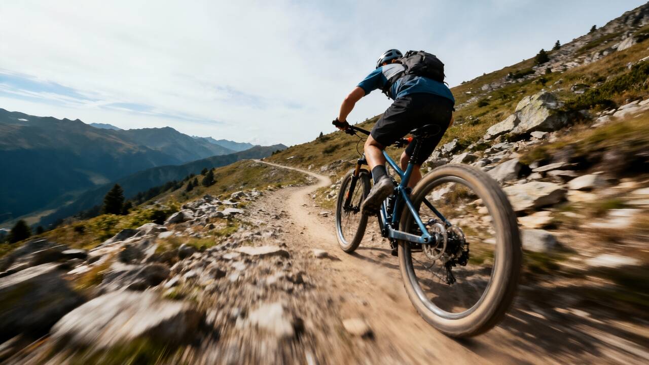 Välutvecklade bikeparker och downhill-leder väntar mountainbike-entusiaster.