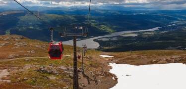 The Åreskutan Mountain is a must. You can hike to the top or take the cable car.