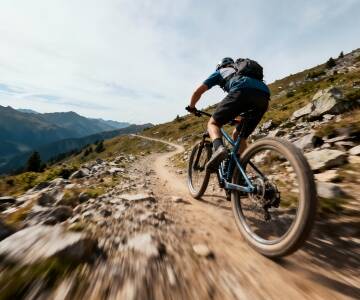 Gut ausgebaute Bikeparks und Downhill-Strecken erwarten Mountainbike-Fans.