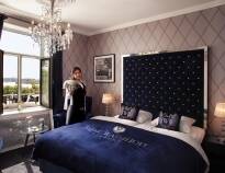 Das Hotel hat eine gute Lage für Erlebnisse in Stavern und es hat komfortable Zimmer für eine gute Nachtruhe.